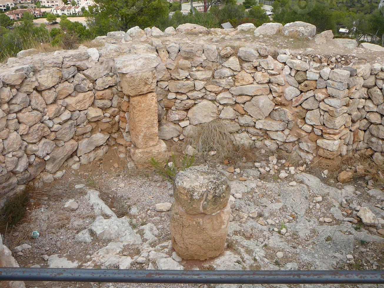 Puig de sa Morisca Moorish Peak archaeological park in Majorca photo
