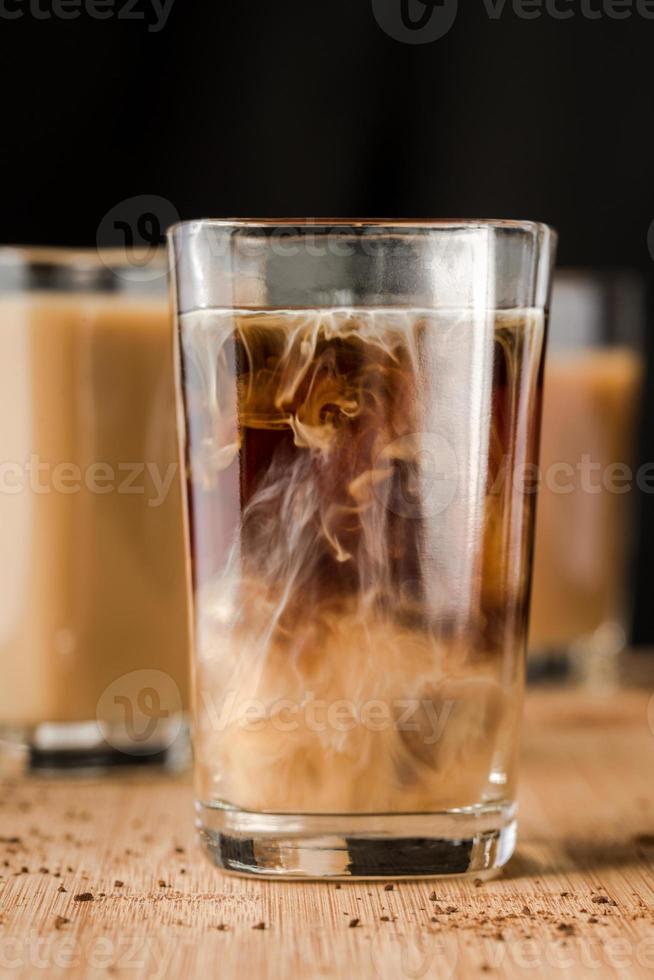Adding Cream to Coffee 7329523 Stock Photo at Vecteezy