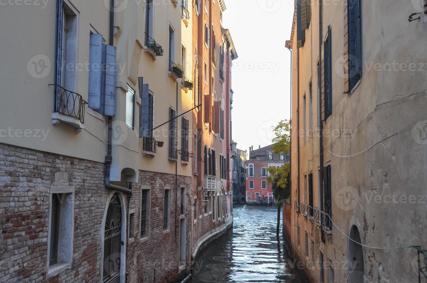 Canal view in Venice photo