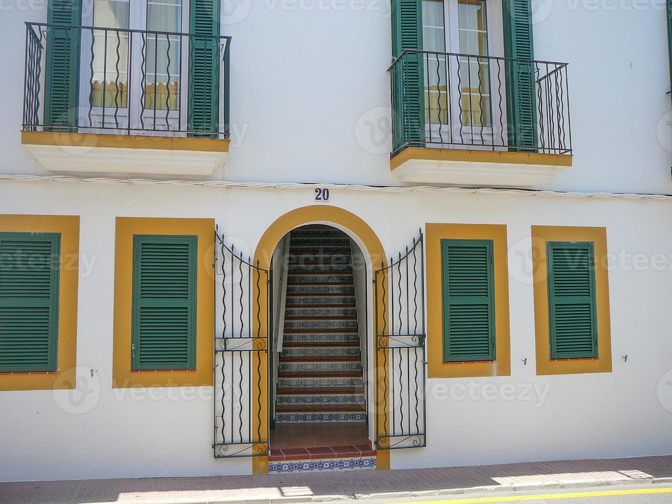 View of Fornells in the island of Minorca, Spain photo