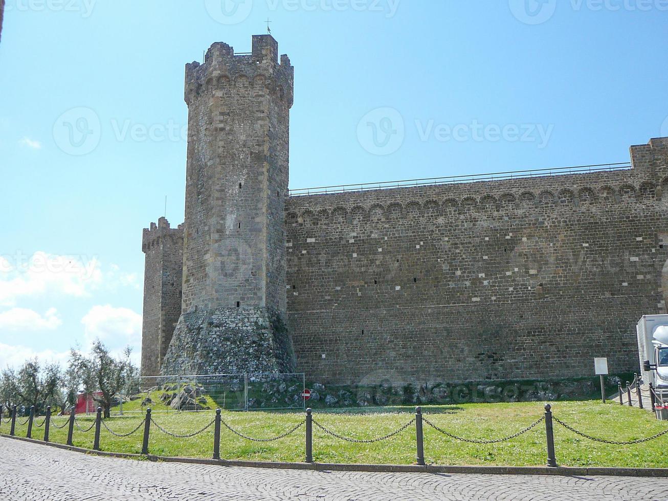 View of the city of Montalcino photo