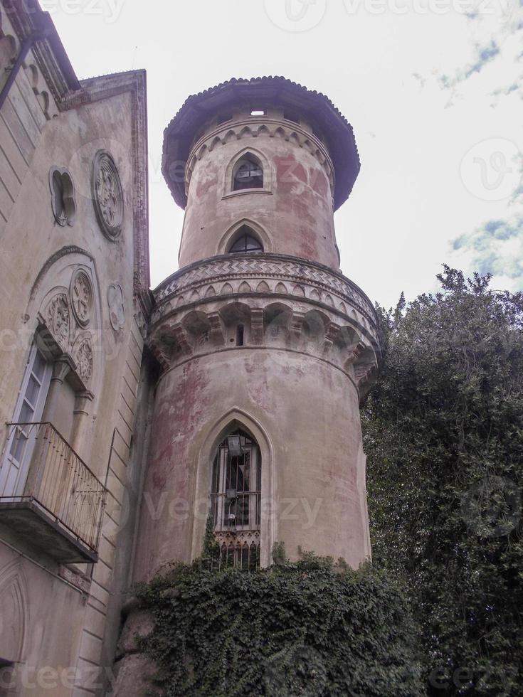 Castello di Miradolo castle in Piedmont Italy photo