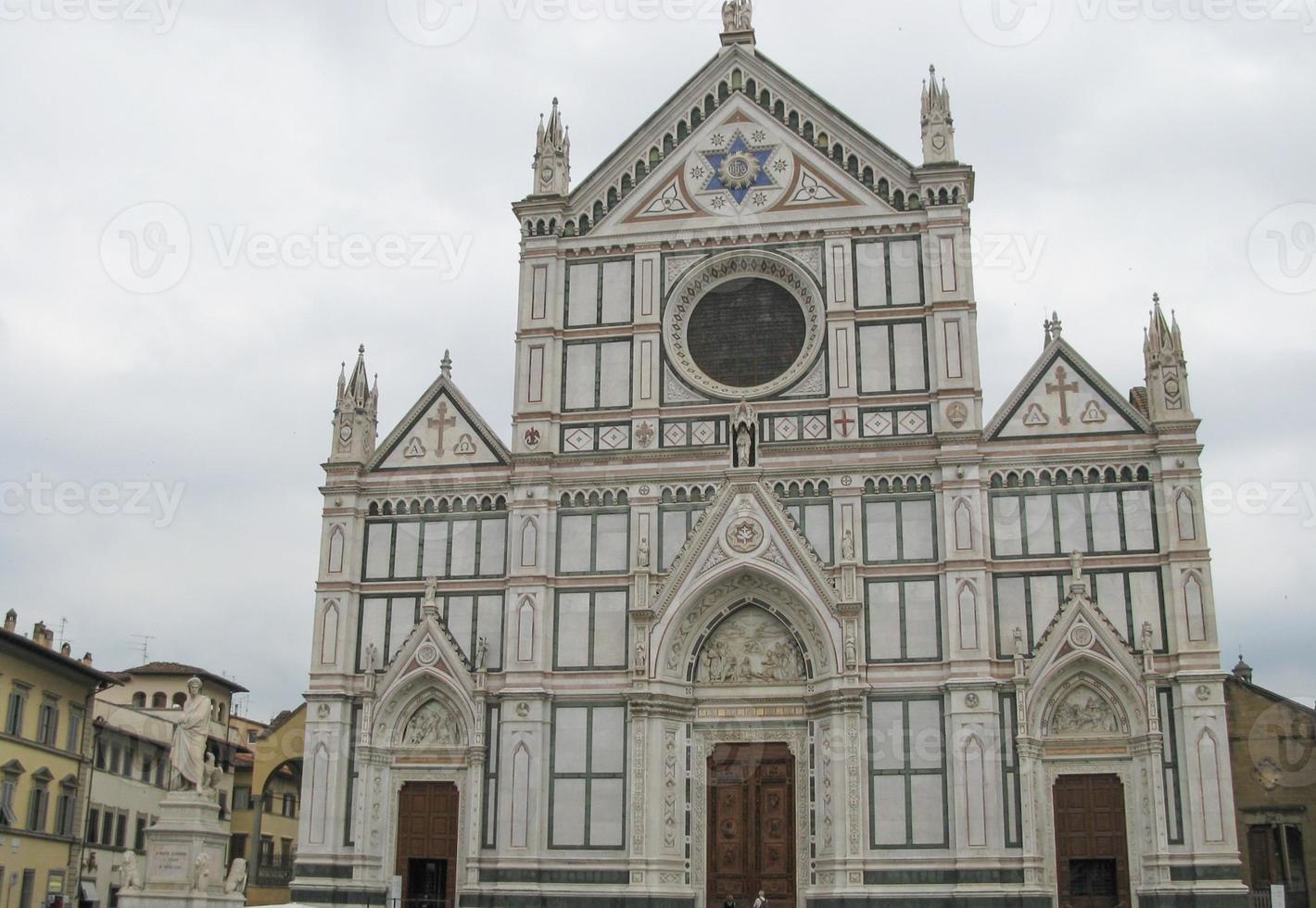 iglesia de santa croce en florencia foto