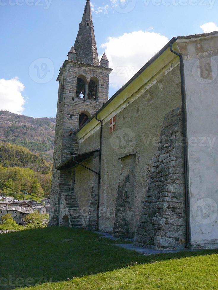 San Maurizio di Moron church in St Vincent photo