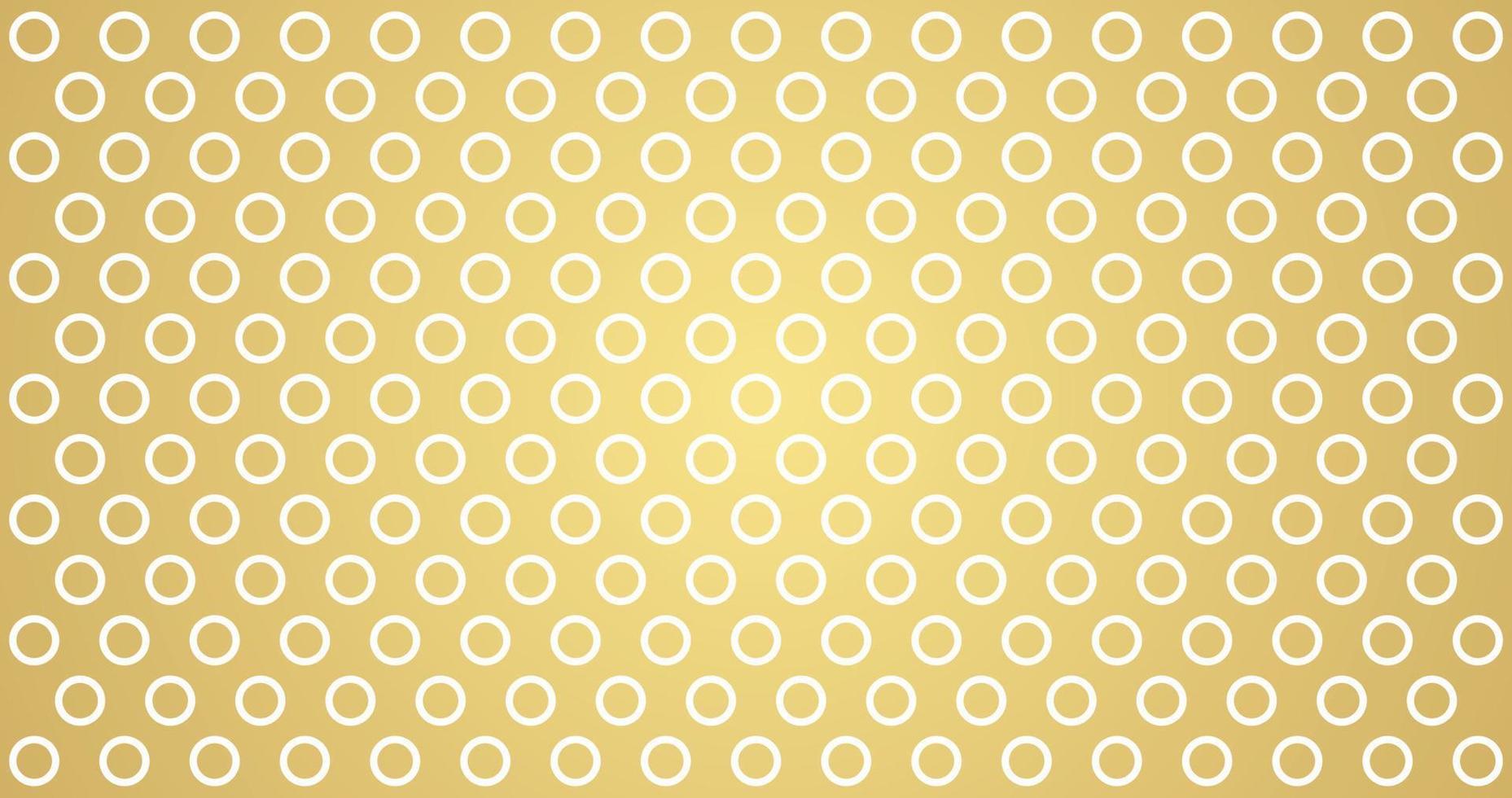 Gold polka dots pattern, colorful holiday background - vector abstract background
