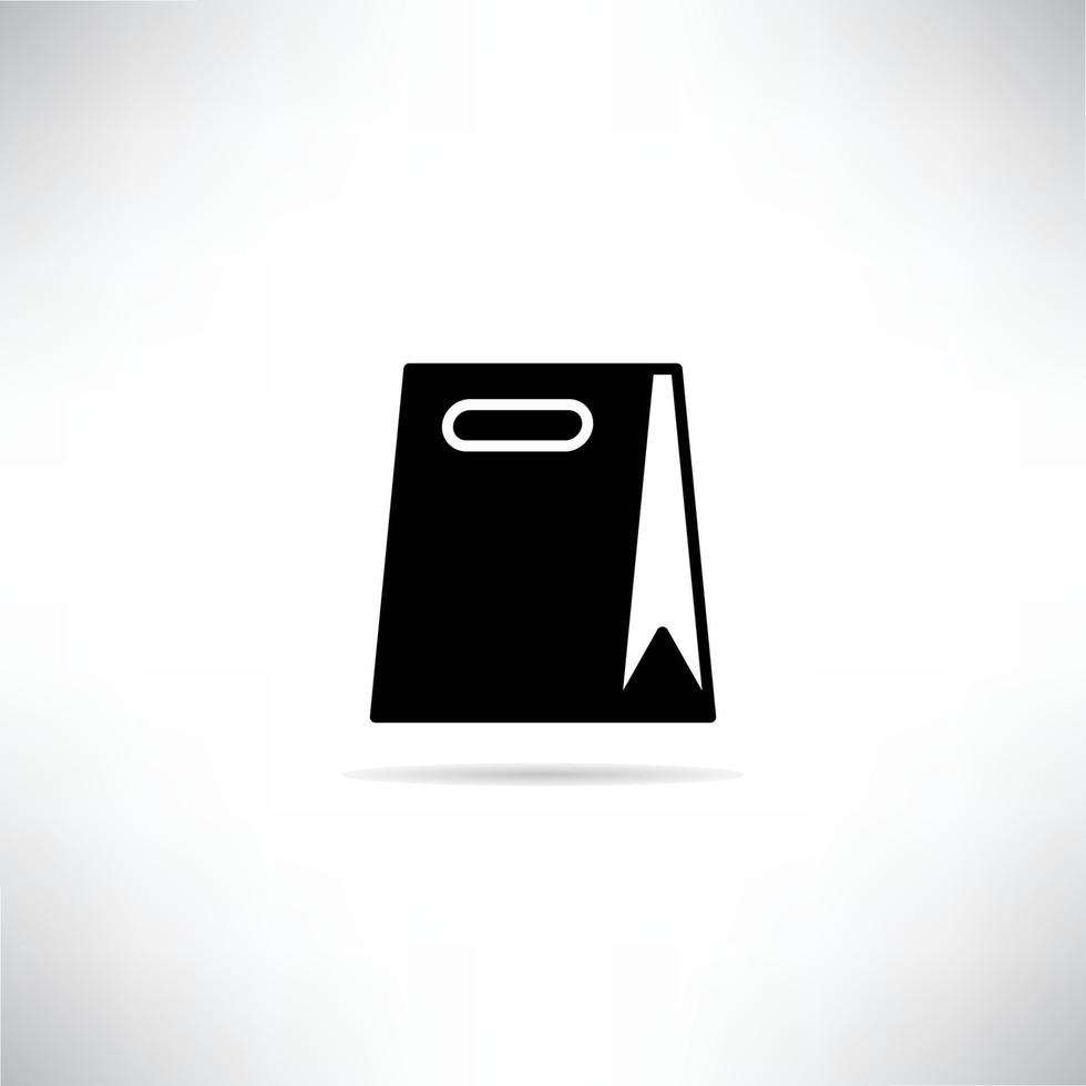 shopping bag icon illustration vector