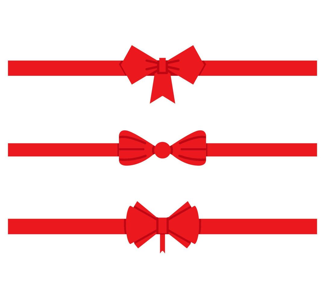 red ribbon illustration vector