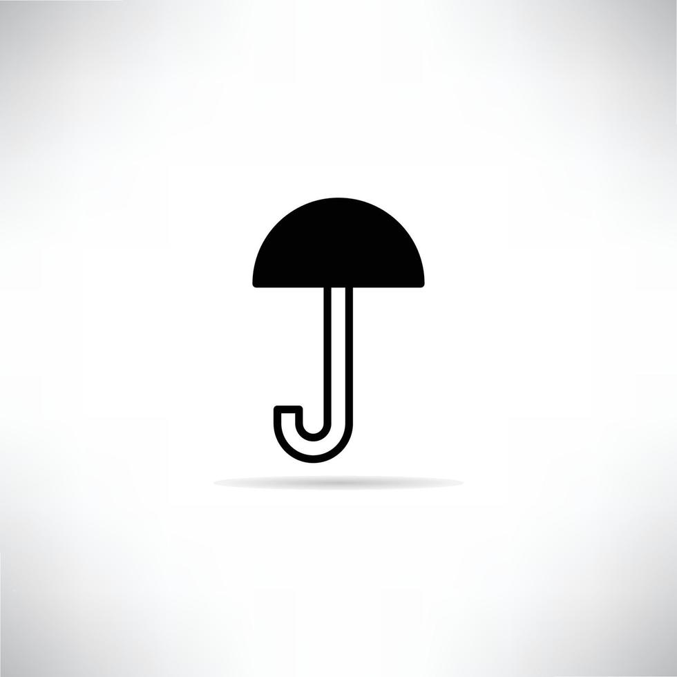 umbrella icon illustration vector