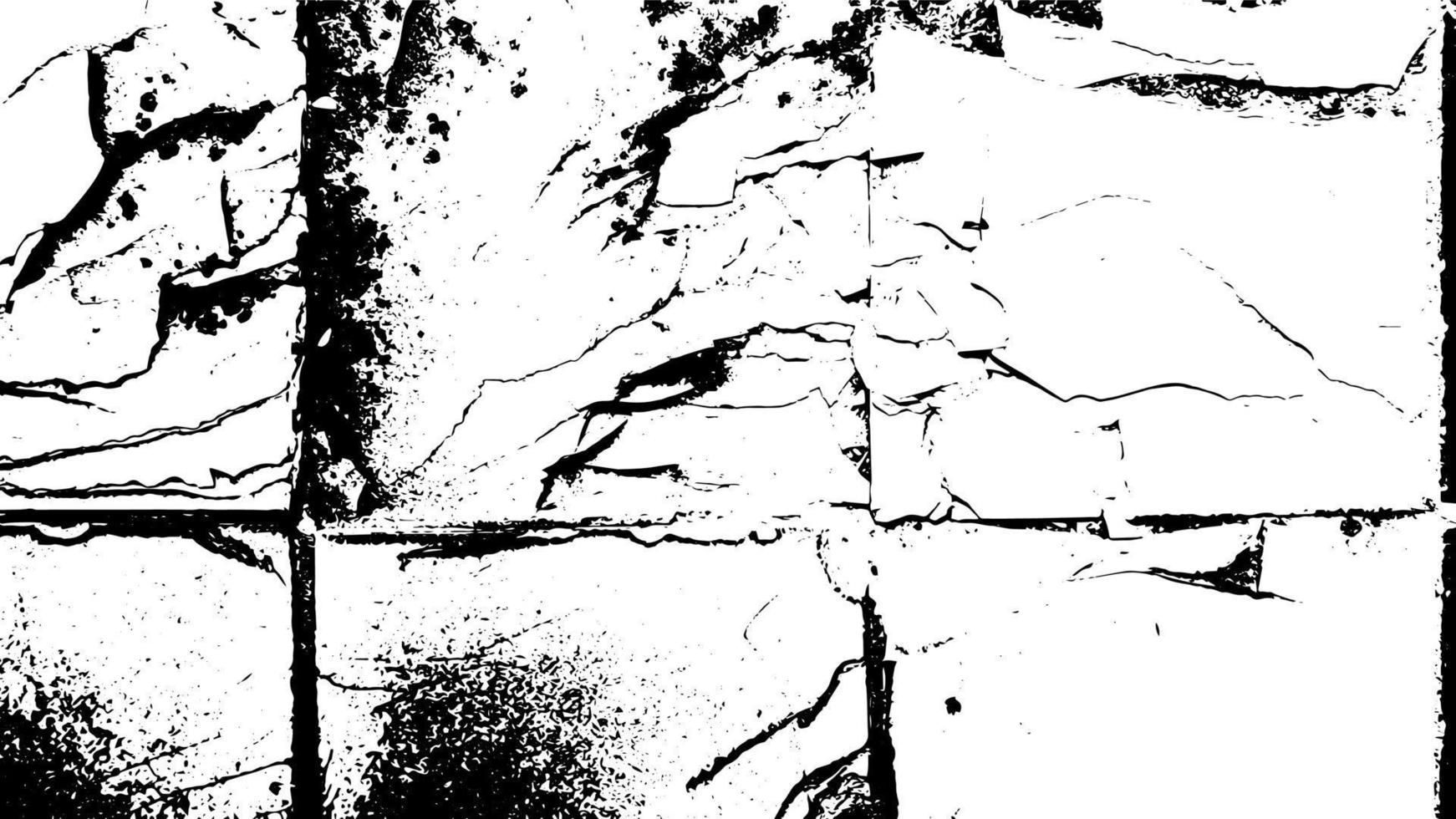 Rustic cracked vector texture with many cracks and scratches. Abstract background. Broken and damaged surface. Aged backdrop.