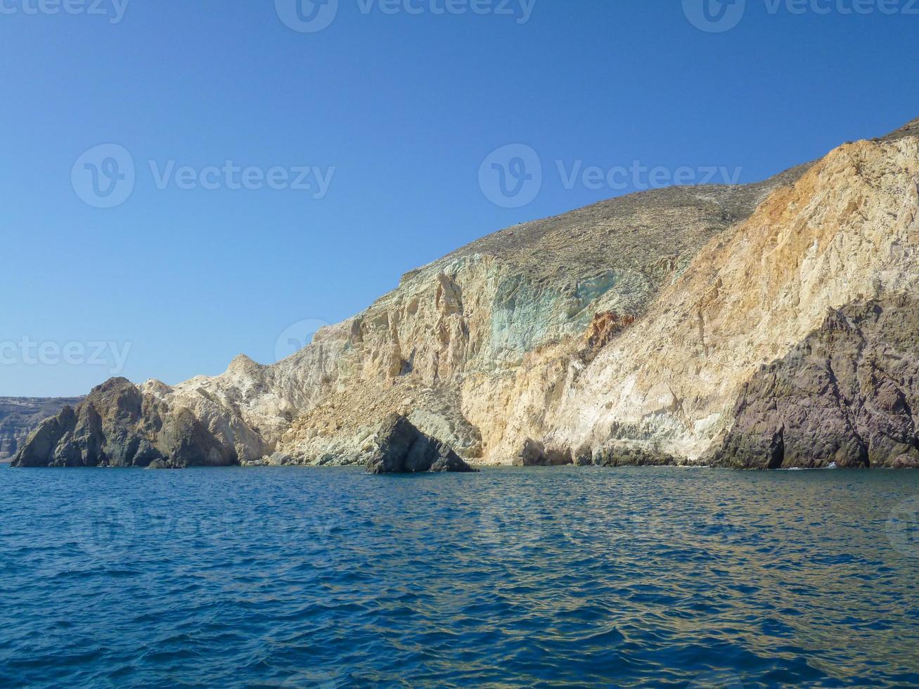 Santorini in Greece photo