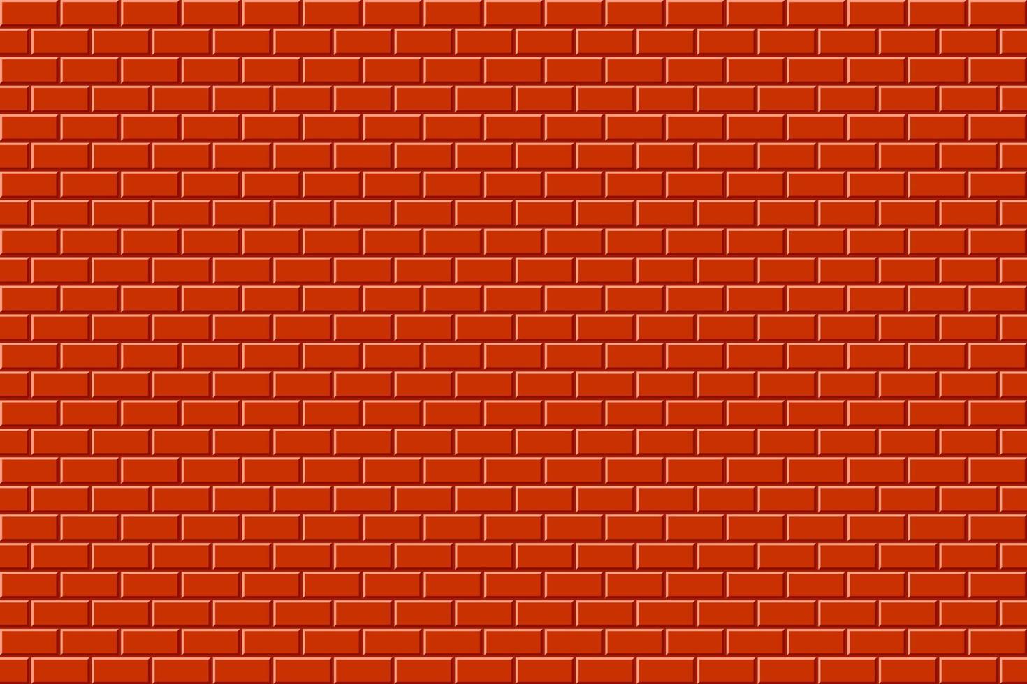 Ilustración de diseño de vector de fondo de pared de ladrillo naranja