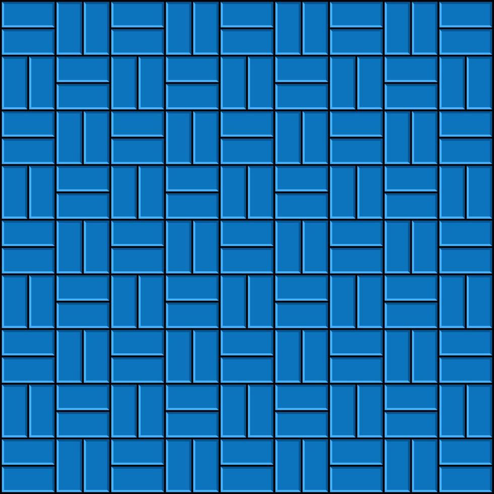 Brick double basketweave style vector design background