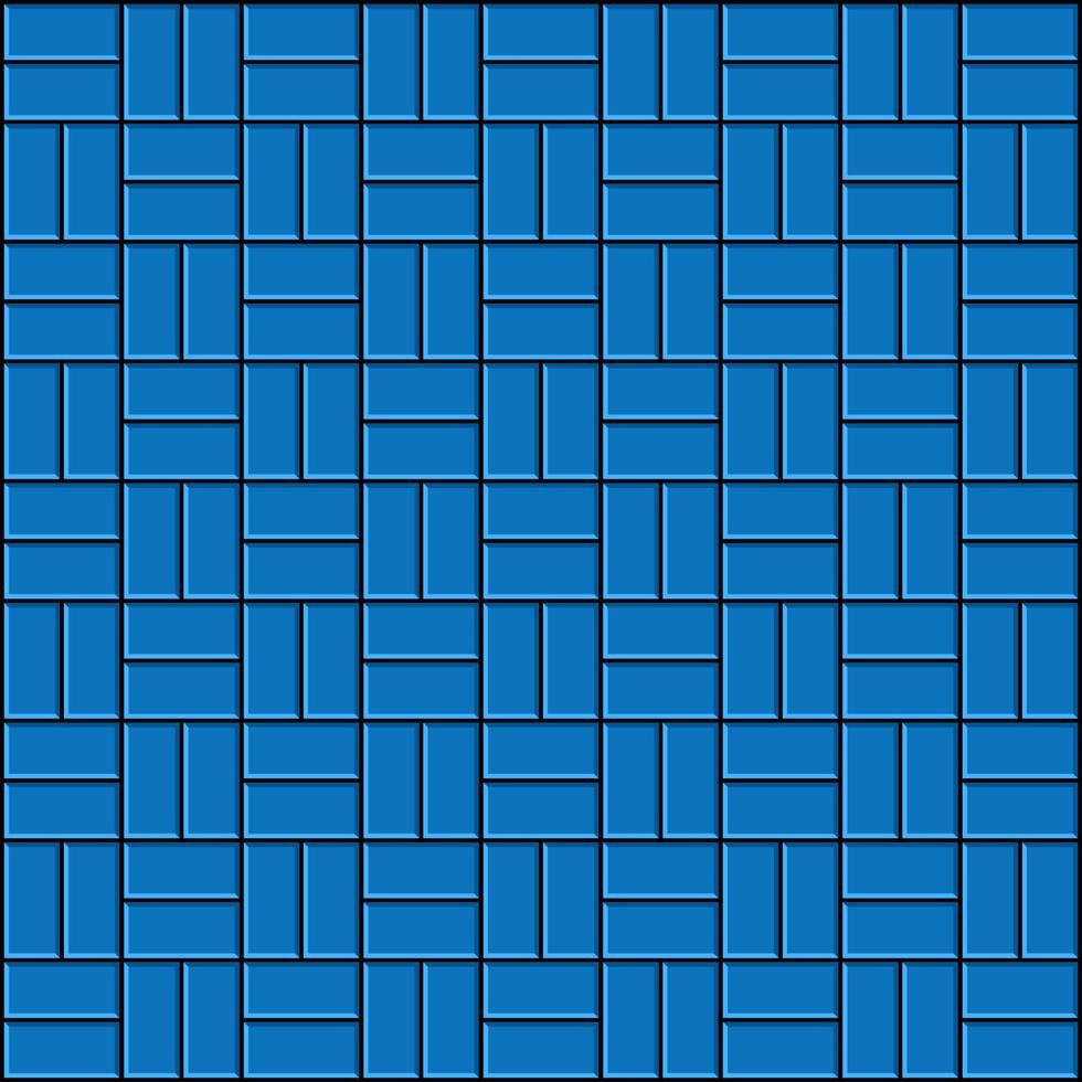 Brick double basketweave style vector design background