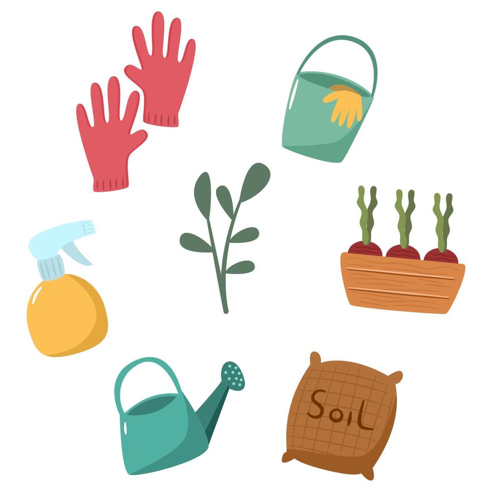 Gardener Tools Clipart | Fasci Garden
