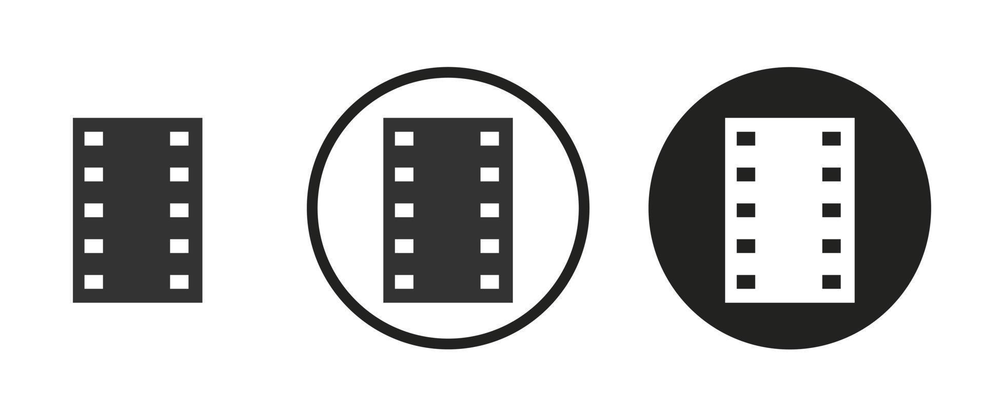 Slide film icon . web icon set .vector illustration vector