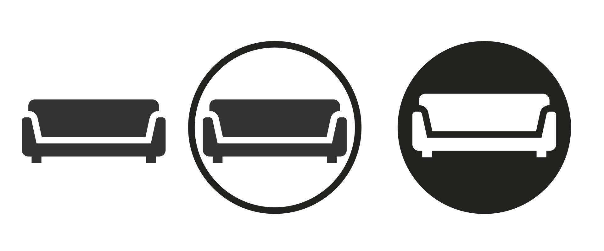 Sofa icon . web icon set .vector illustration vector