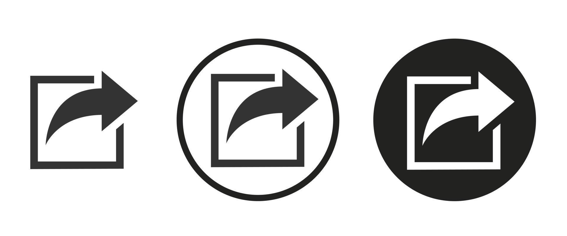 Share icon . web icon set .vector illustration vector