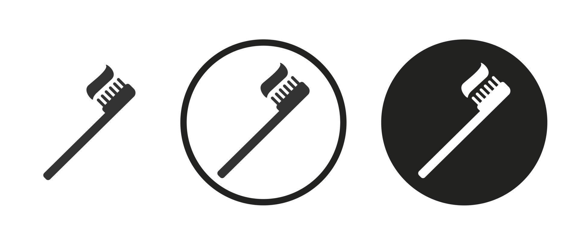 Tooth brush icon . web icon set . icons collection. Simple vector illustration.