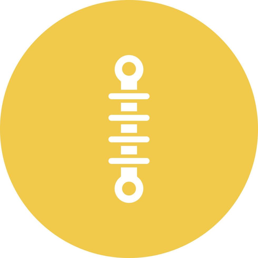 Spring Bike Glyph Icon vector