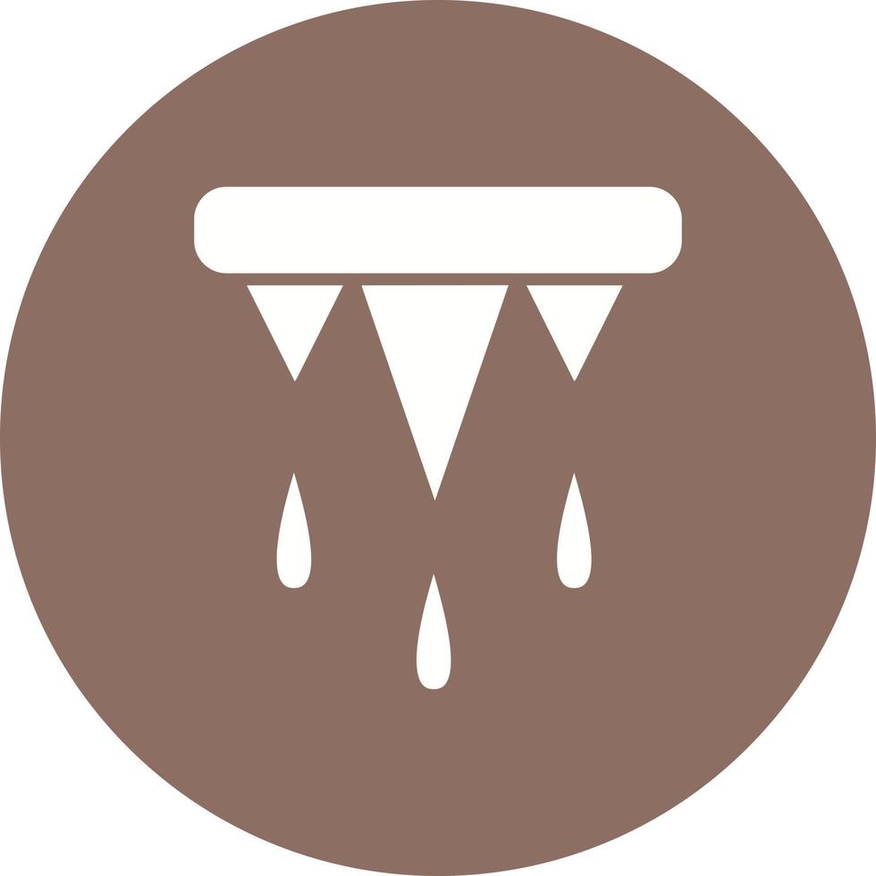 Thaw Glyph Icon vector