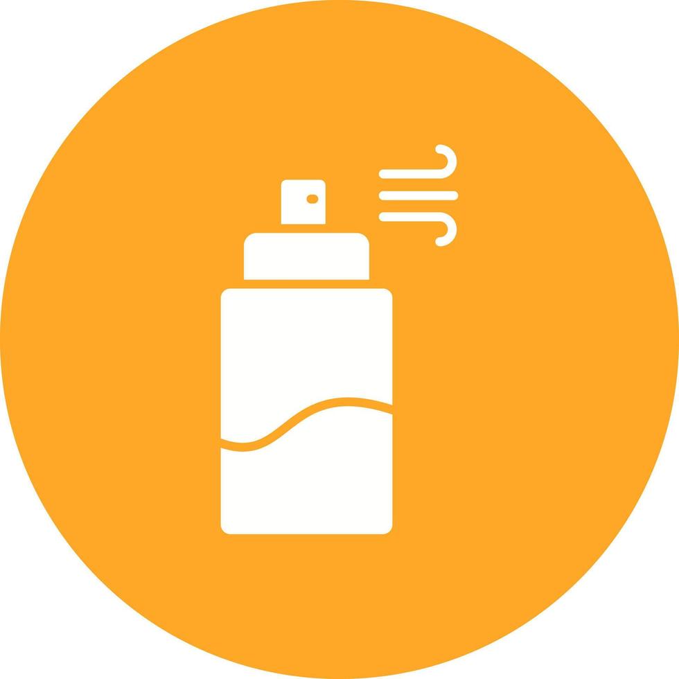 Pepper Spray Glyph Icon vector