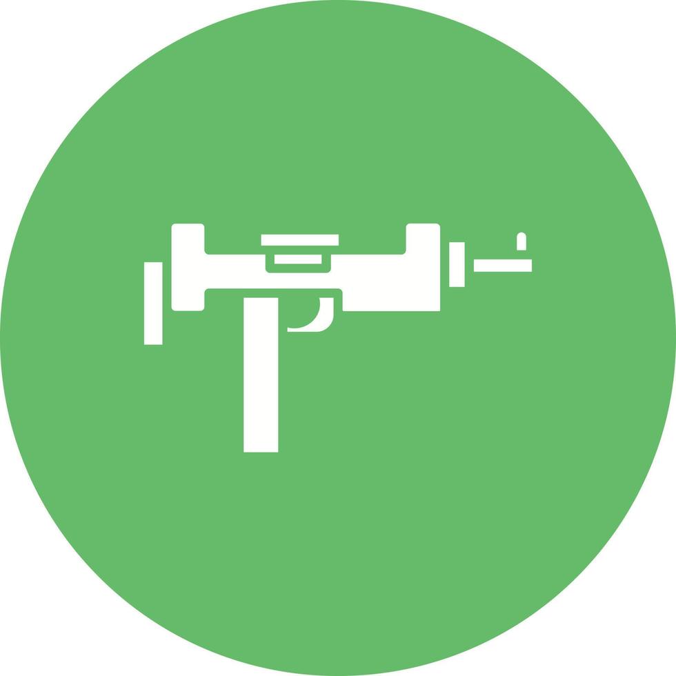 Uzi Glyph Icon vector