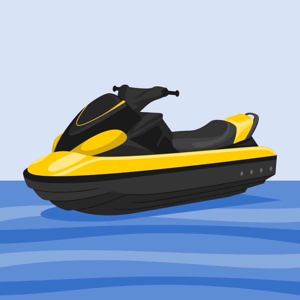 Halvtreds Gæsterne Allergi Editable Front Oblique View Personal Watercraft or Water Scooter on Calm  Blue Water Vector Illustration for Artwork Element of Transportation or  Recreation Related Design 7334025 Vector Art at Vecteezy