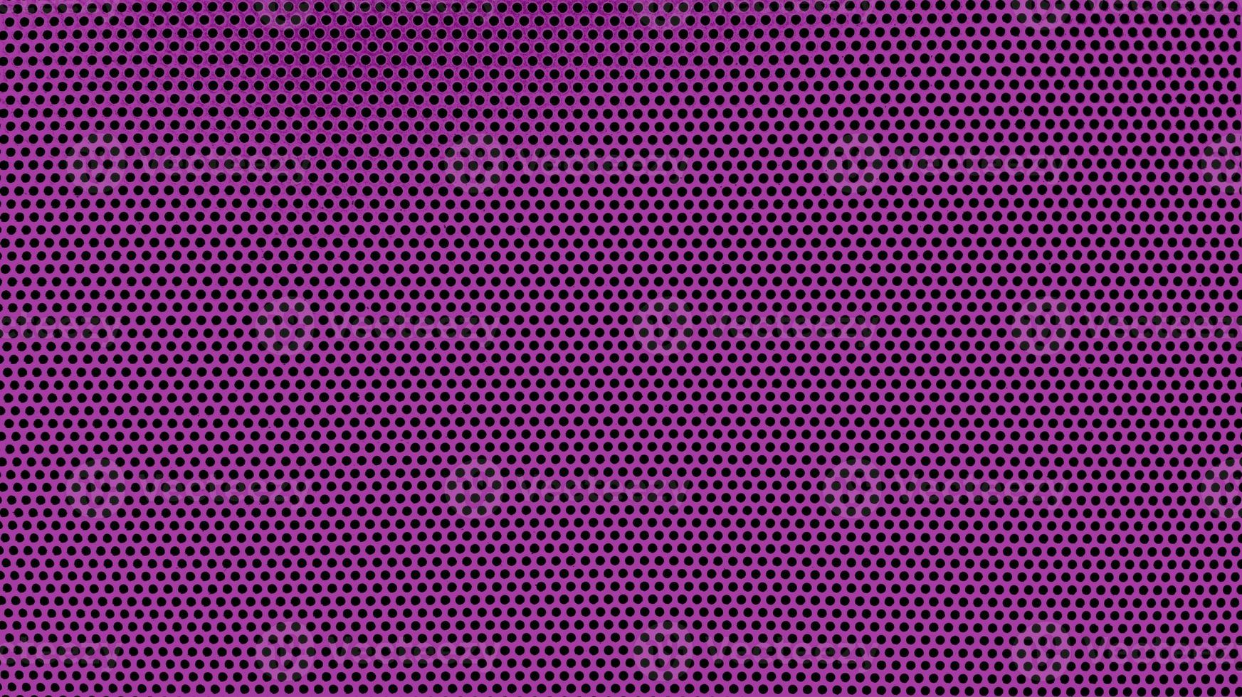 ilustración de fondo de símbolo de punto púrpura abstracto lgbtq, bandera del orgullo gay pintada en parrilla de metal, fondo de patrón transparente púrpura. foto
