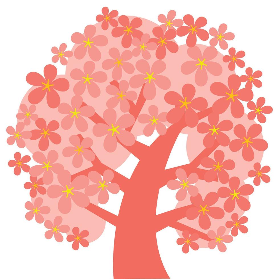 tree blossom vector