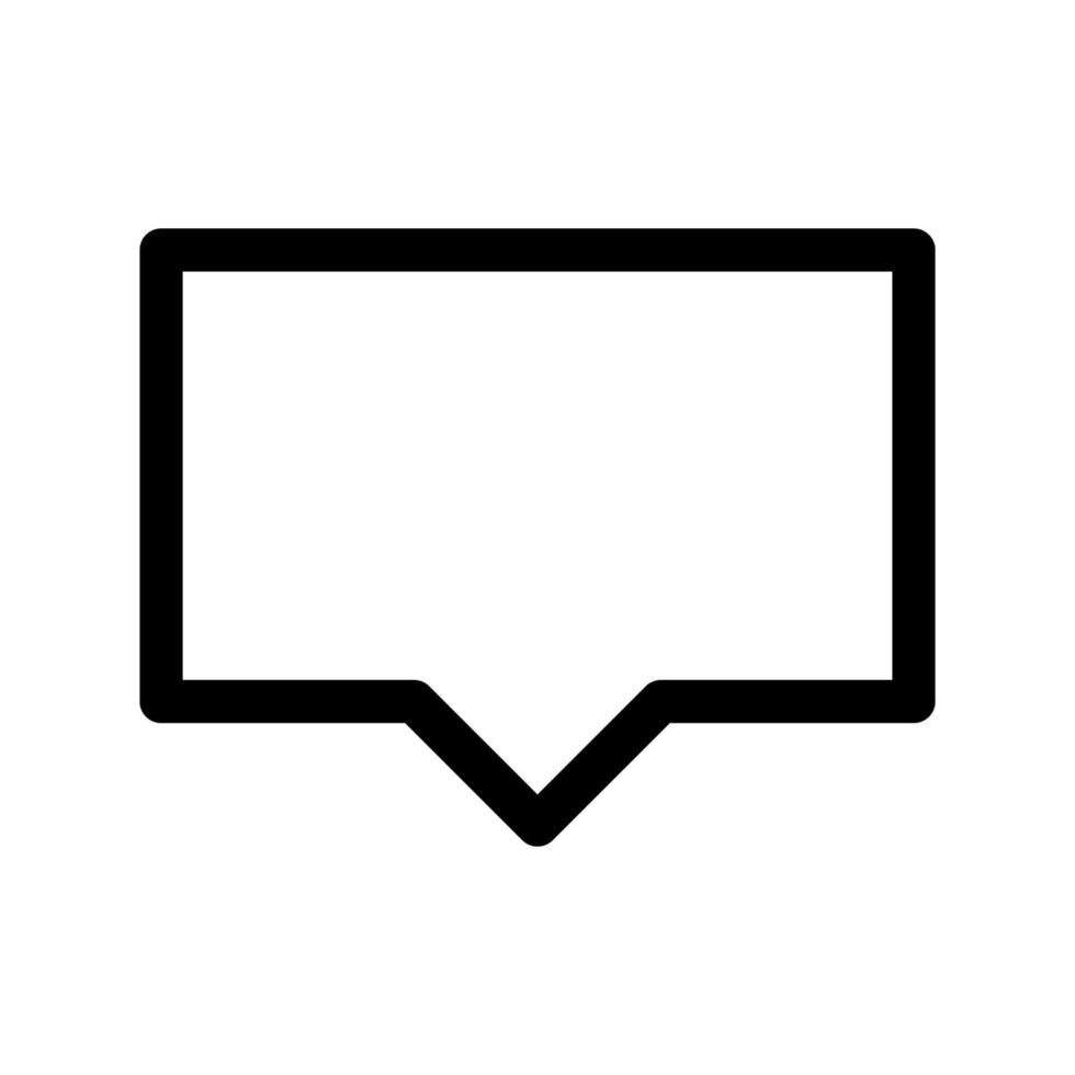 bubble speech icon vector