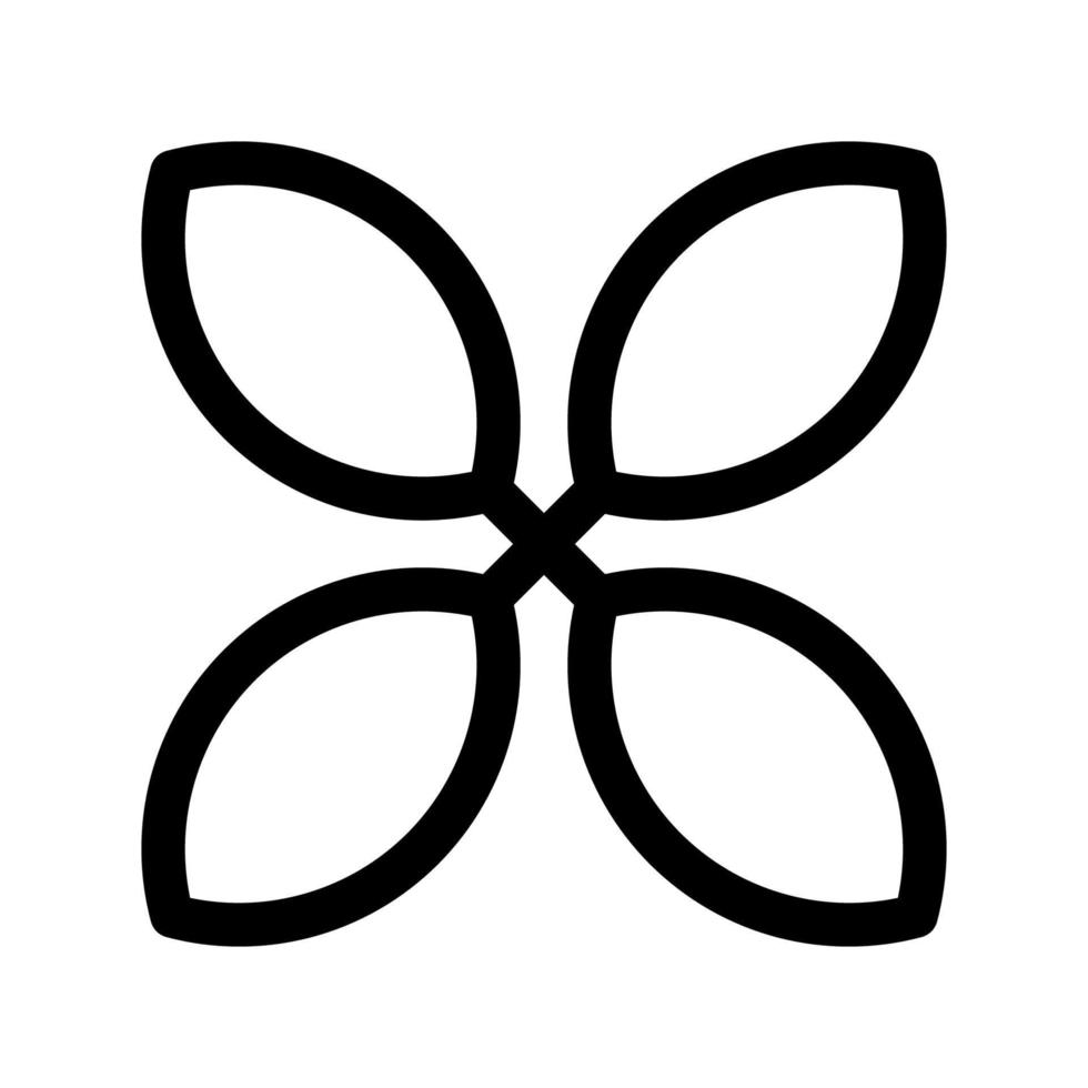Leaf icon template vector