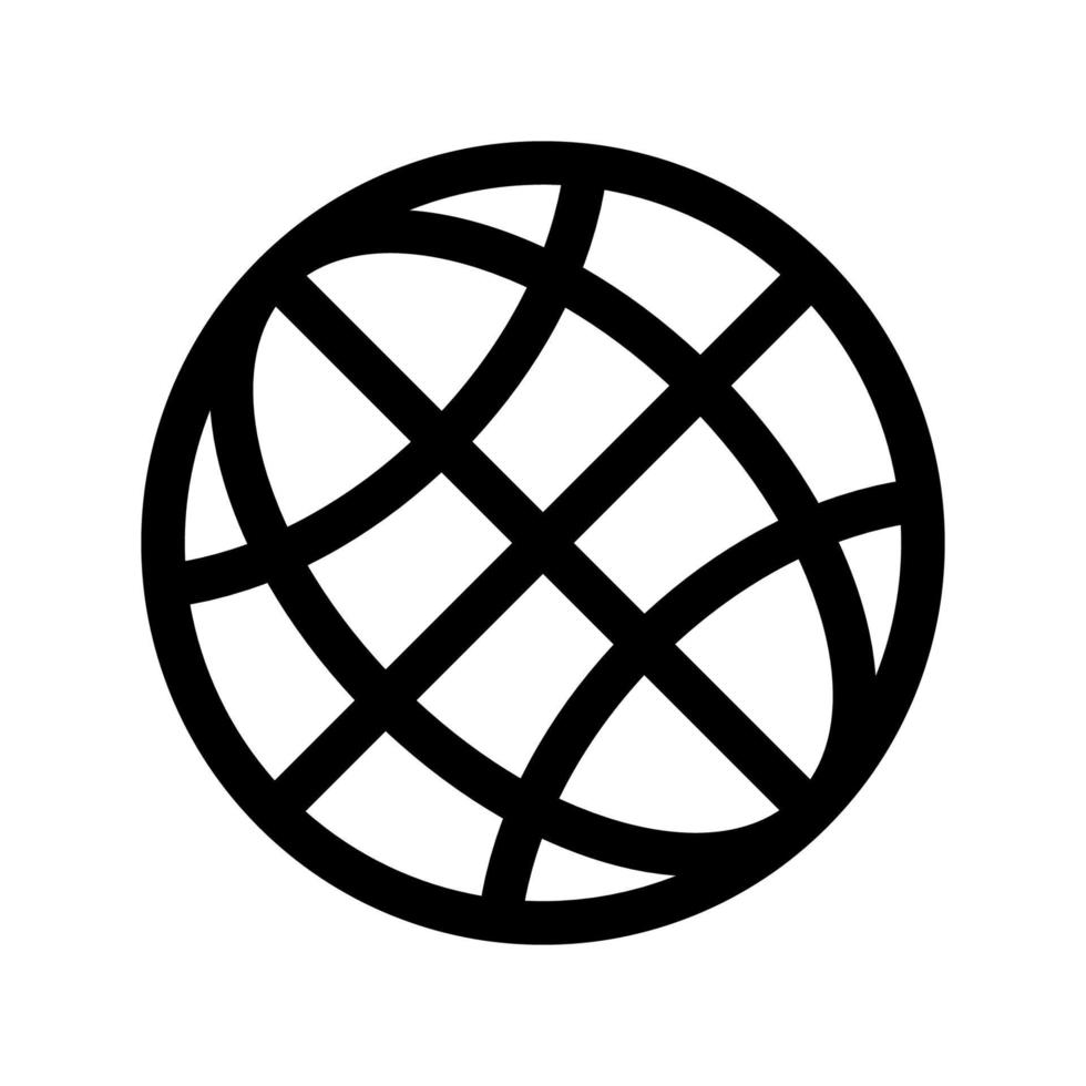 Globe icon template vector