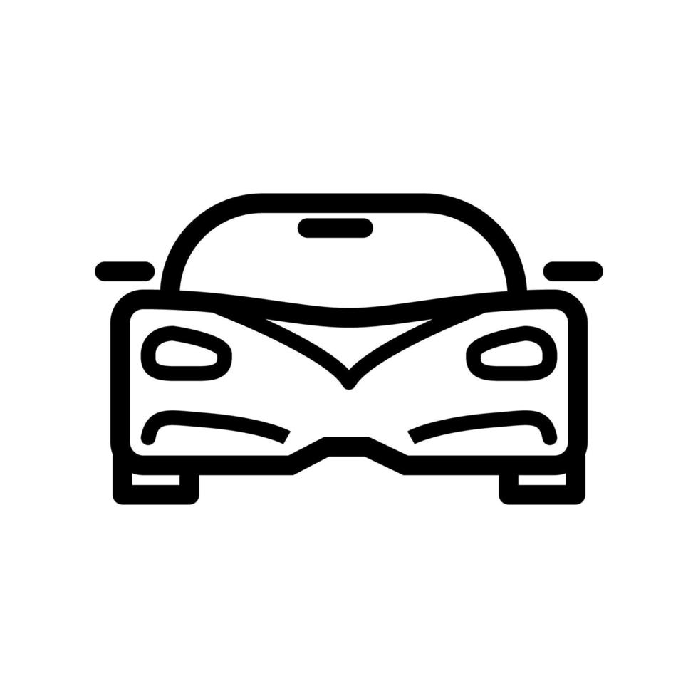 Car icon template vector