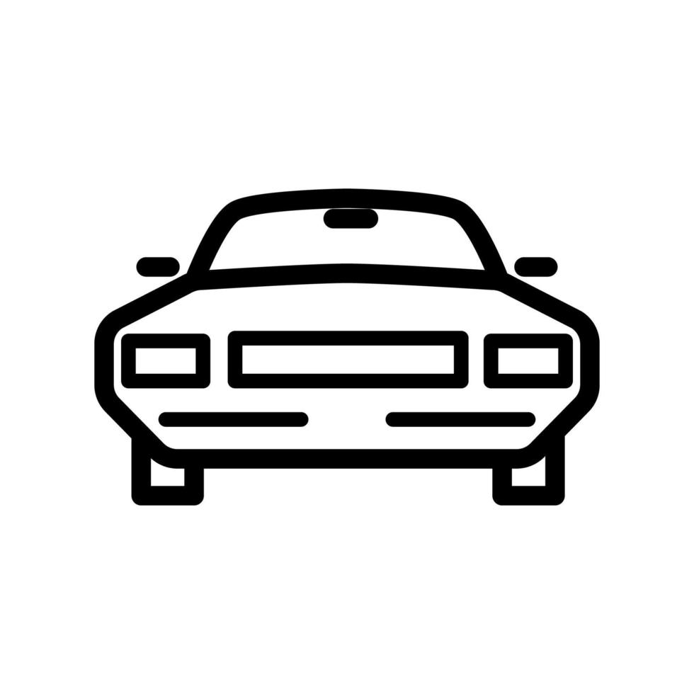 Car icon template vector