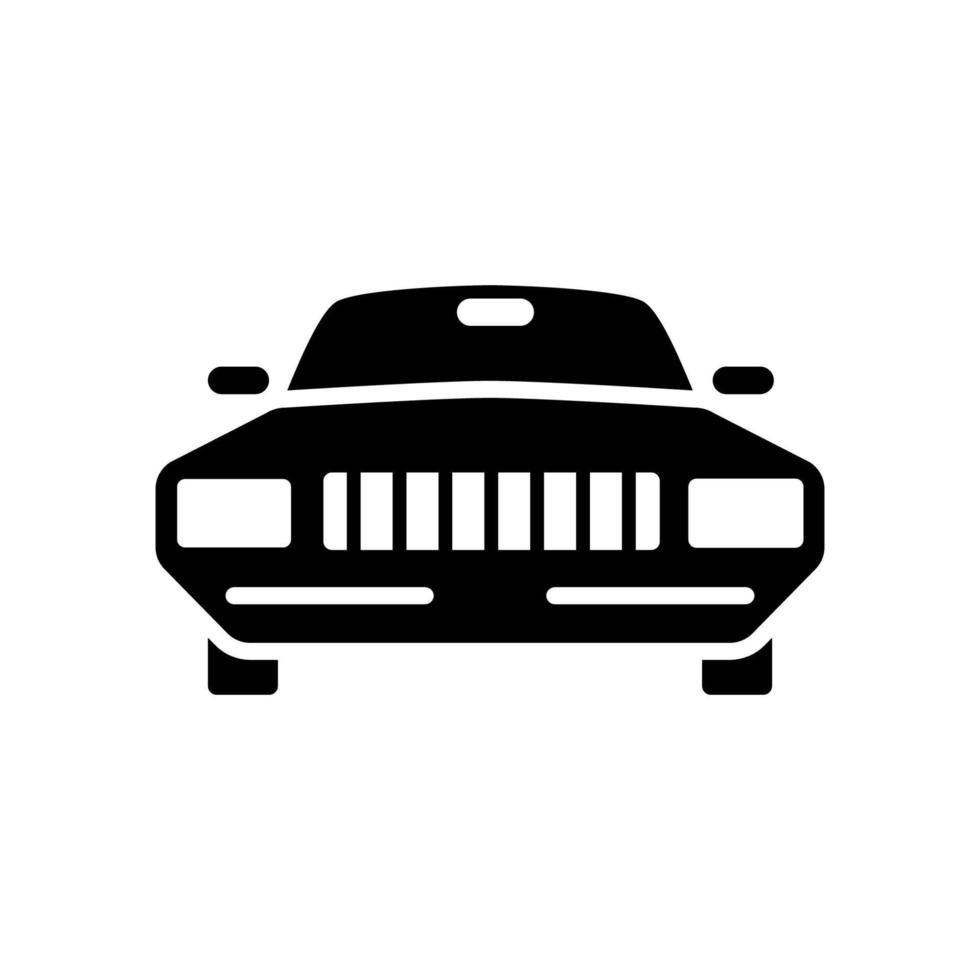 Car icon template vector