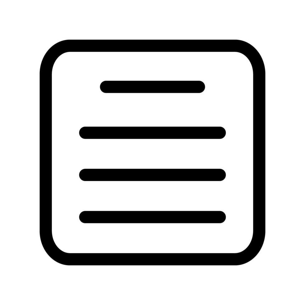 document icon template vector