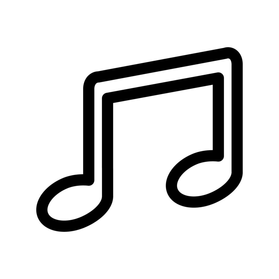 Music icon template vector