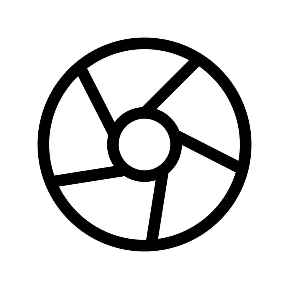 Photography icon template vector