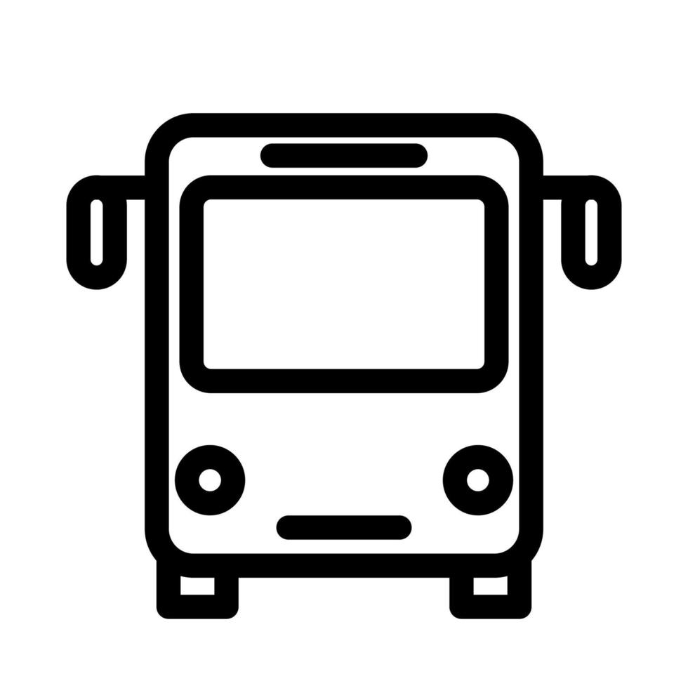 Bus icon template vector