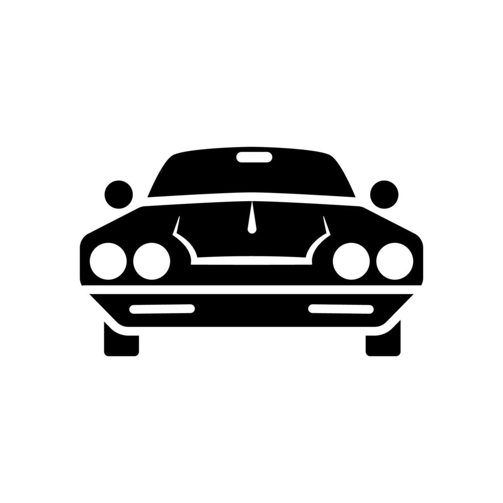 Car icon template vector