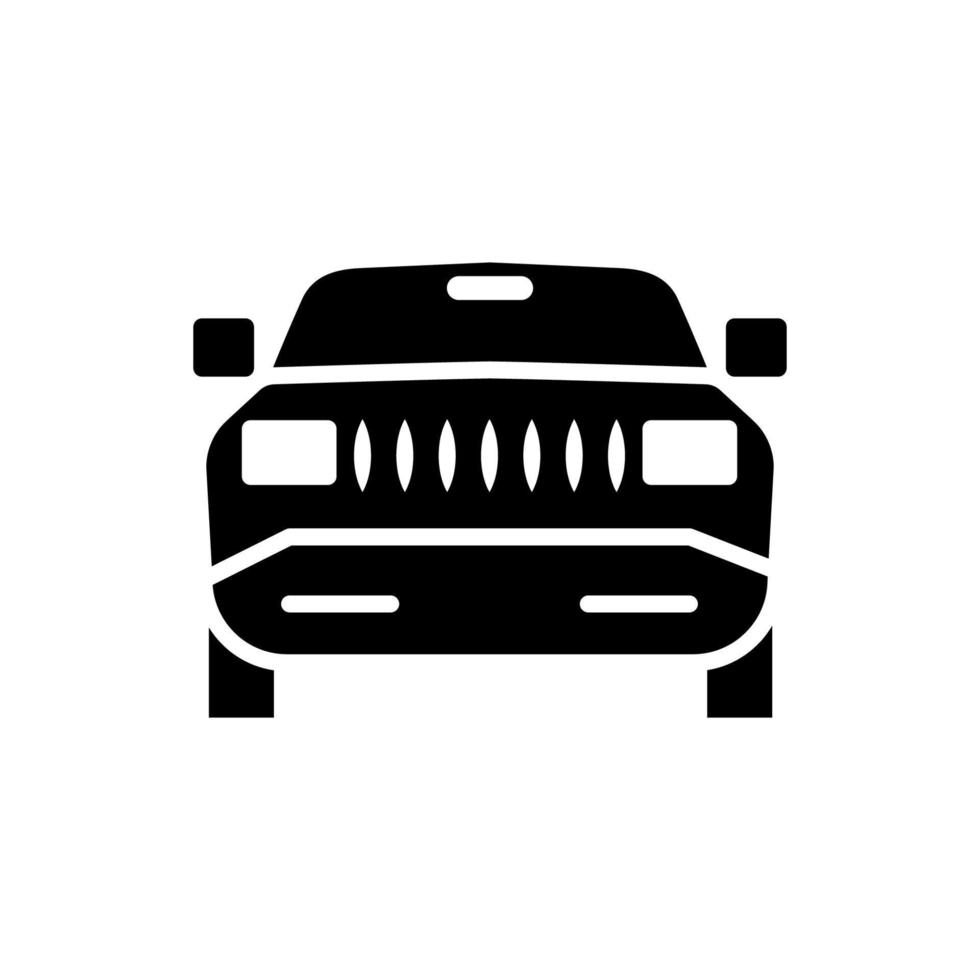 Car icon template vector