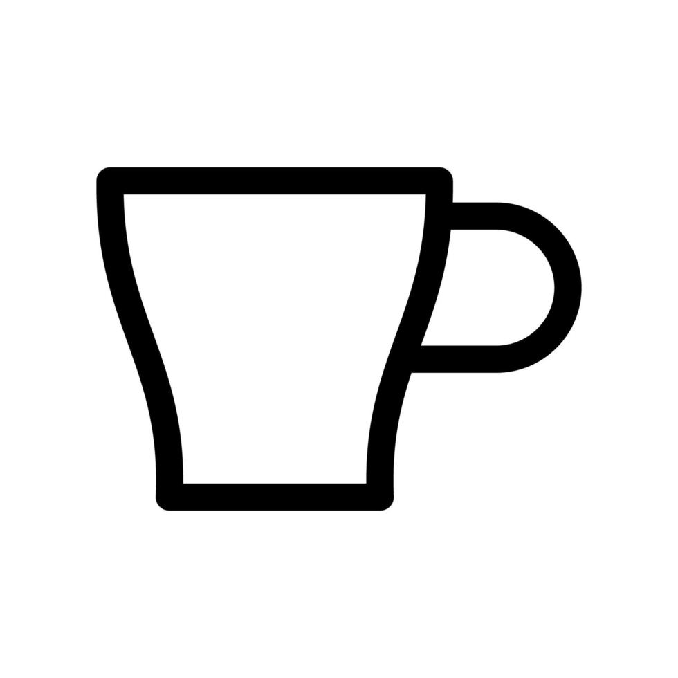 Cup icon template vector