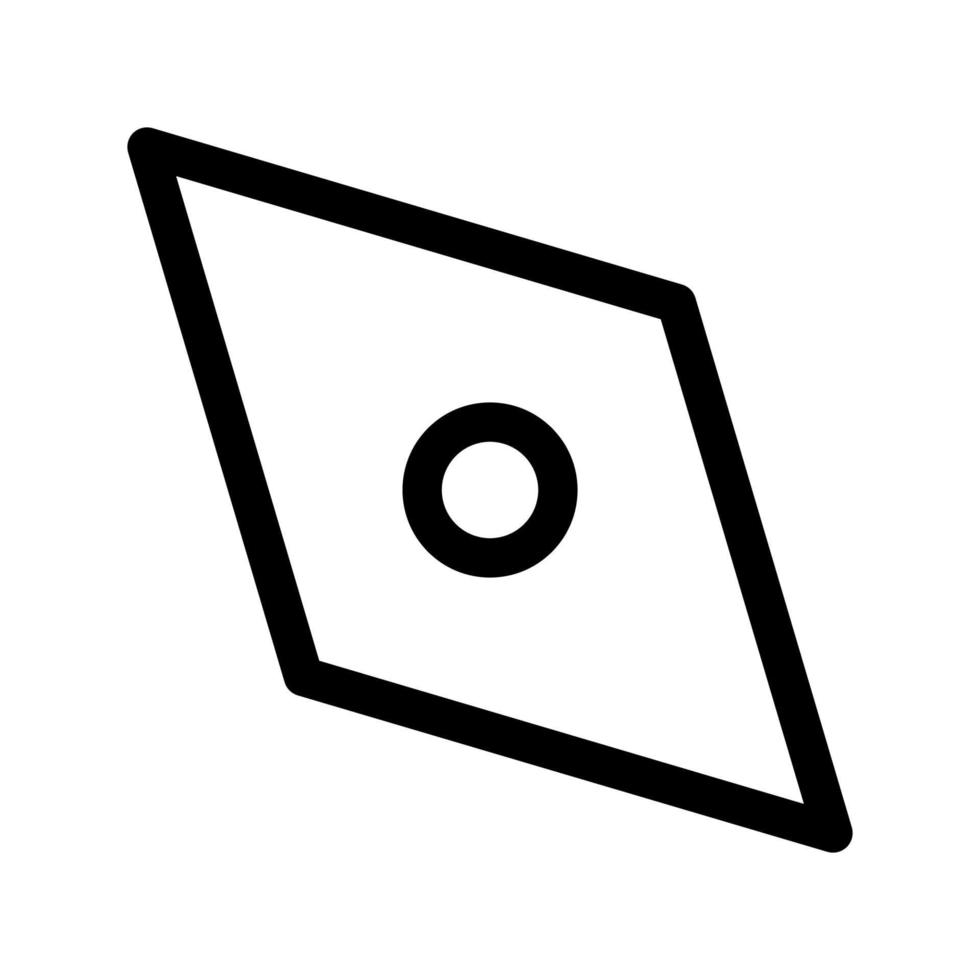compass icon template vector