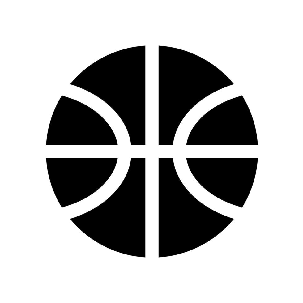 plantilla de icono de baloncesto vector