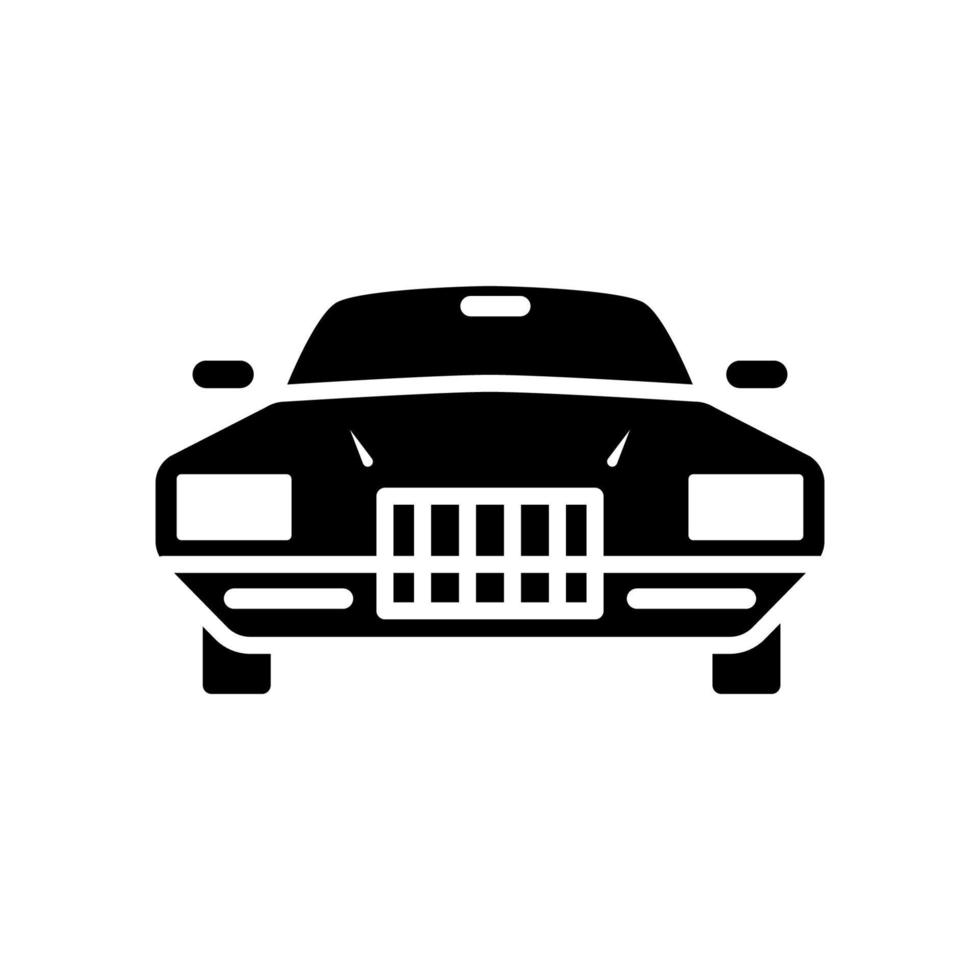 Car icon template vector