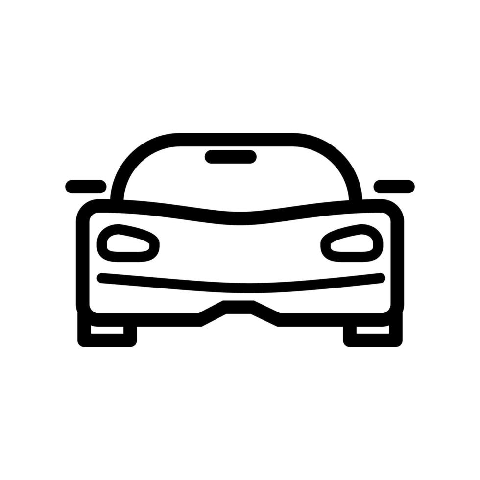 Car icon template vector