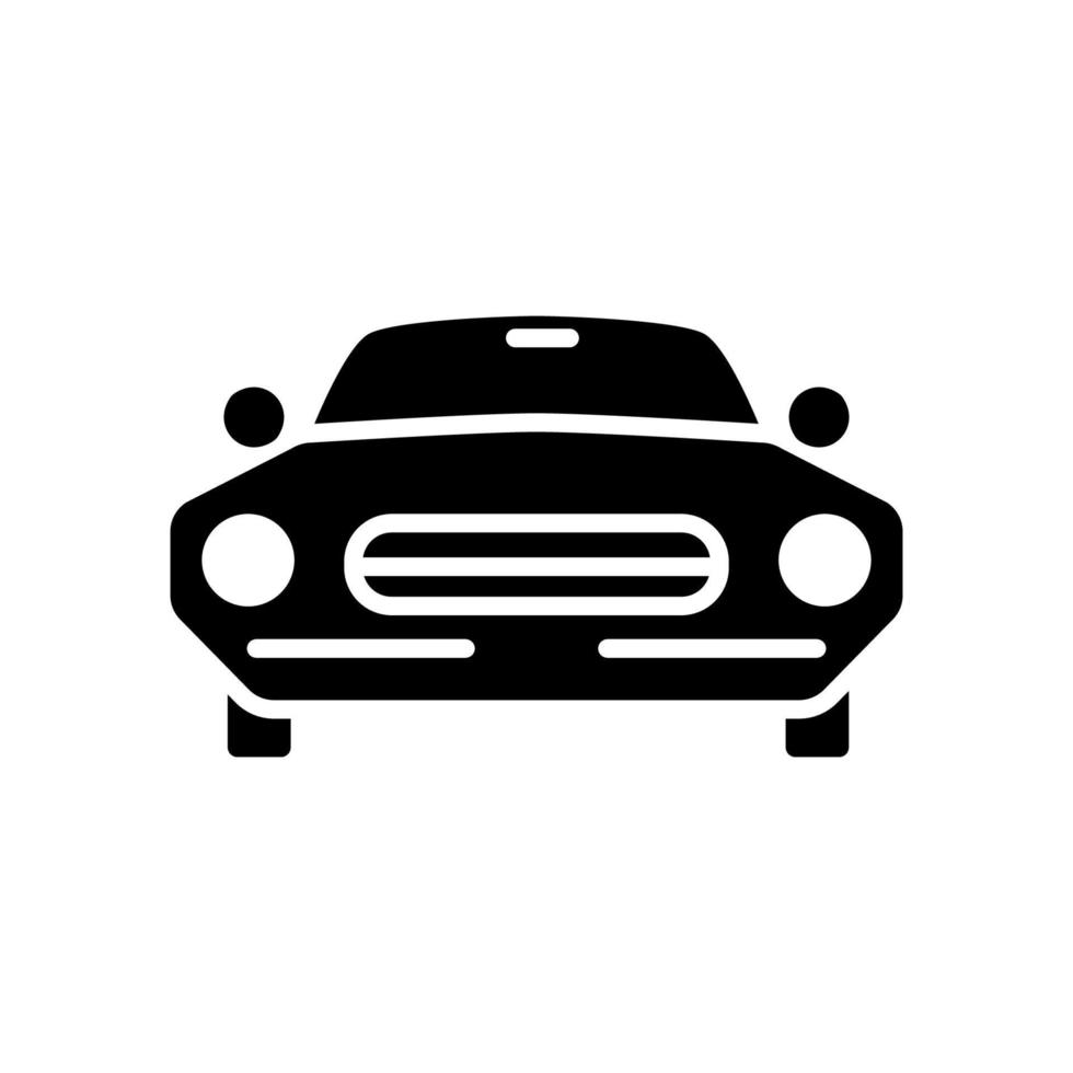 Car icon template vector