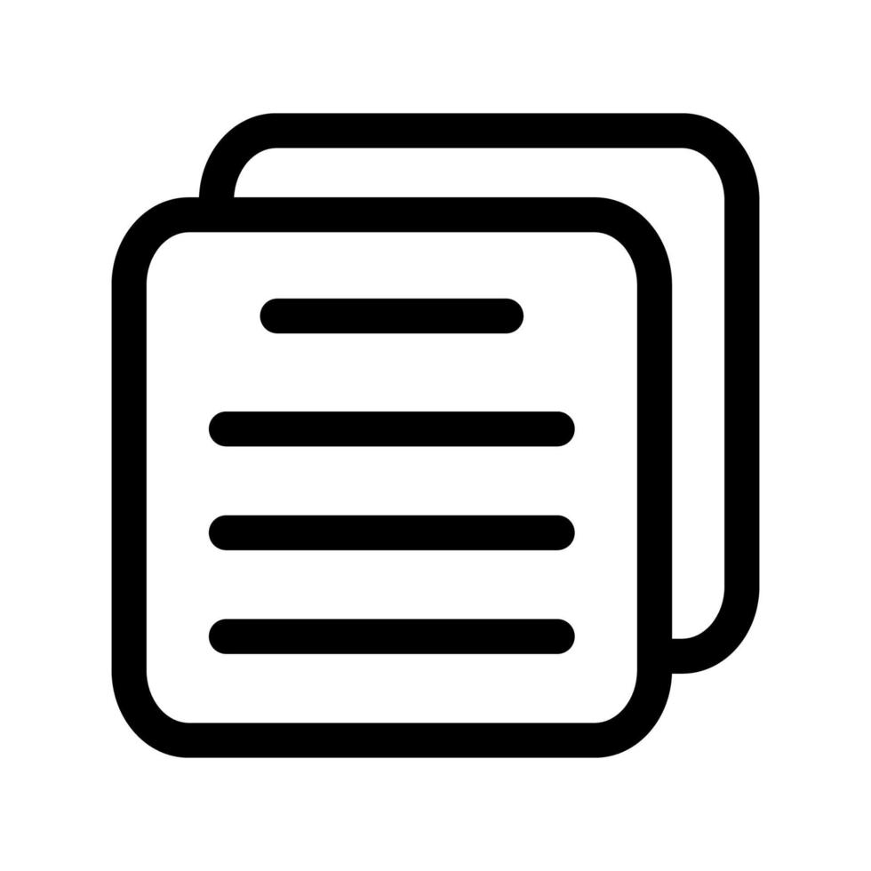 document icon template vector