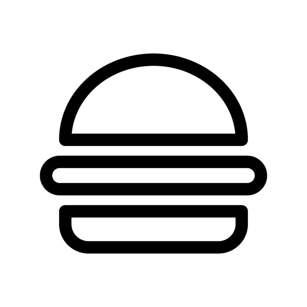 Burger icon template vector