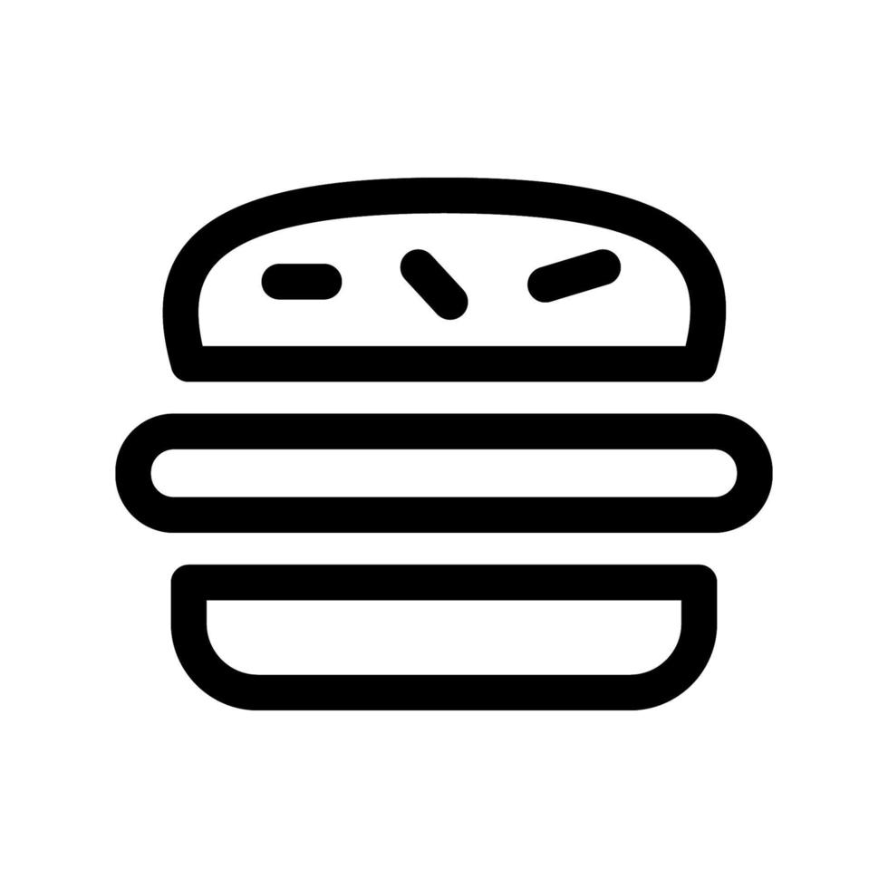 Burger icon template vector